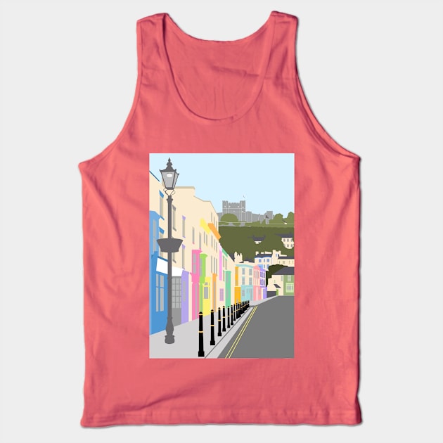 Dover, Kent, Street View, Castle Street Tank Top by OneThreeSix